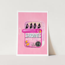 Load image into Gallery viewer, Sardines Tin Can Pink PFY Art Print