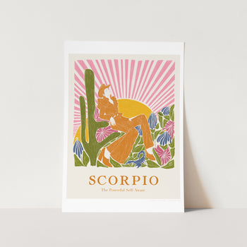 Scorpio PFY Art Print