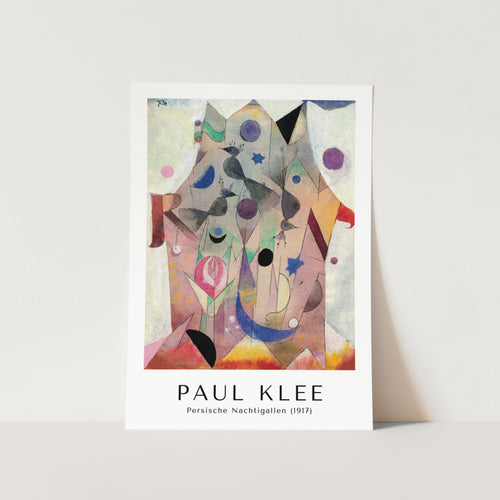 Persische Nachtigallen by Paul Klee Art Print