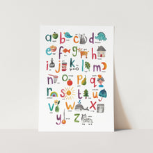 Load image into Gallery viewer, Lowercase Alphabet-Eng Art Print