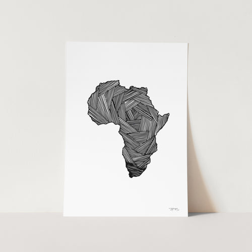 Africa by JMB Art Print
