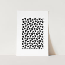 Load image into Gallery viewer, Agapanthus Silhouette Single Flower pattern Art Print