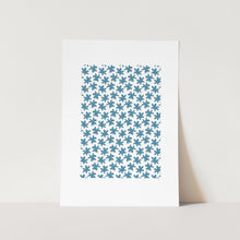 Load image into Gallery viewer, Agapanthus Silhouette Single Flower pattern Art Print