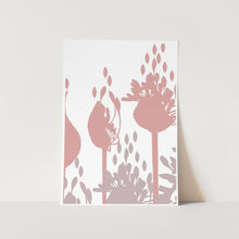 Load image into Gallery viewer, Agapanthus Silhouette Buds Art Print