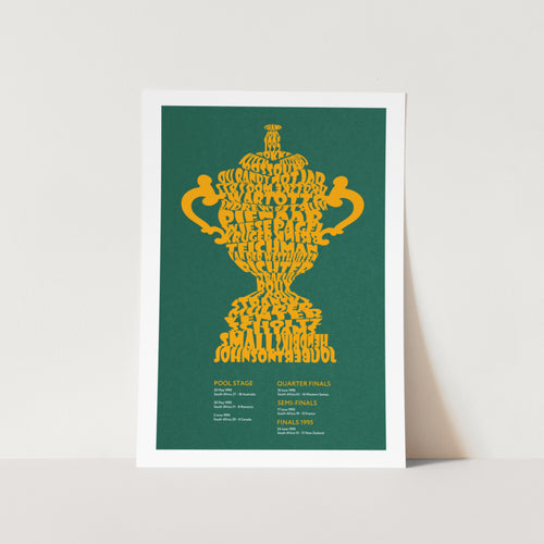 1995 Rugby World Cup Champions Art Print