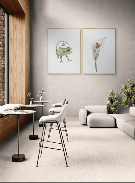 All Panic No Disco Art Print