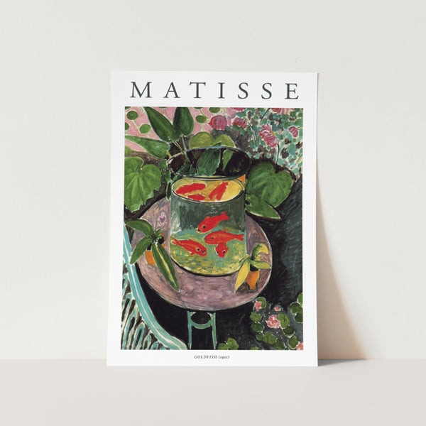 Matisse Goldfish Art Print