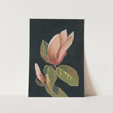 Load image into Gallery viewer, Magnolia in Dark Background PFY Art Print