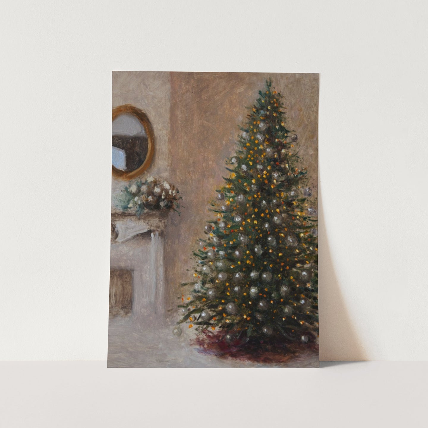 Parisian Christmas PFY Art Print
