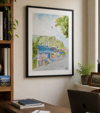 Load image into Gallery viewer, The Blue Café Art Print