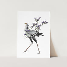 Load image into Gallery viewer, Secretary Bird Art Print