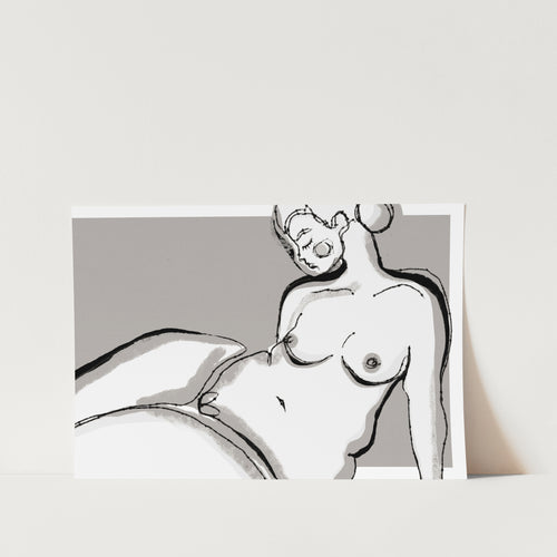 Sensuality (Grey Version) PFY Art Print