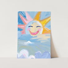 Load image into Gallery viewer, Smiling Sun PFY Art Print