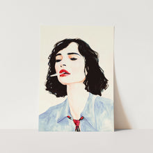 Load image into Gallery viewer, Smoking Girl PFY Art Print