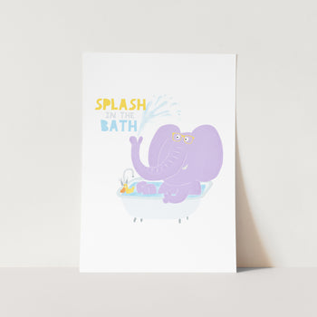 Splash In The Bath PFY Art Print