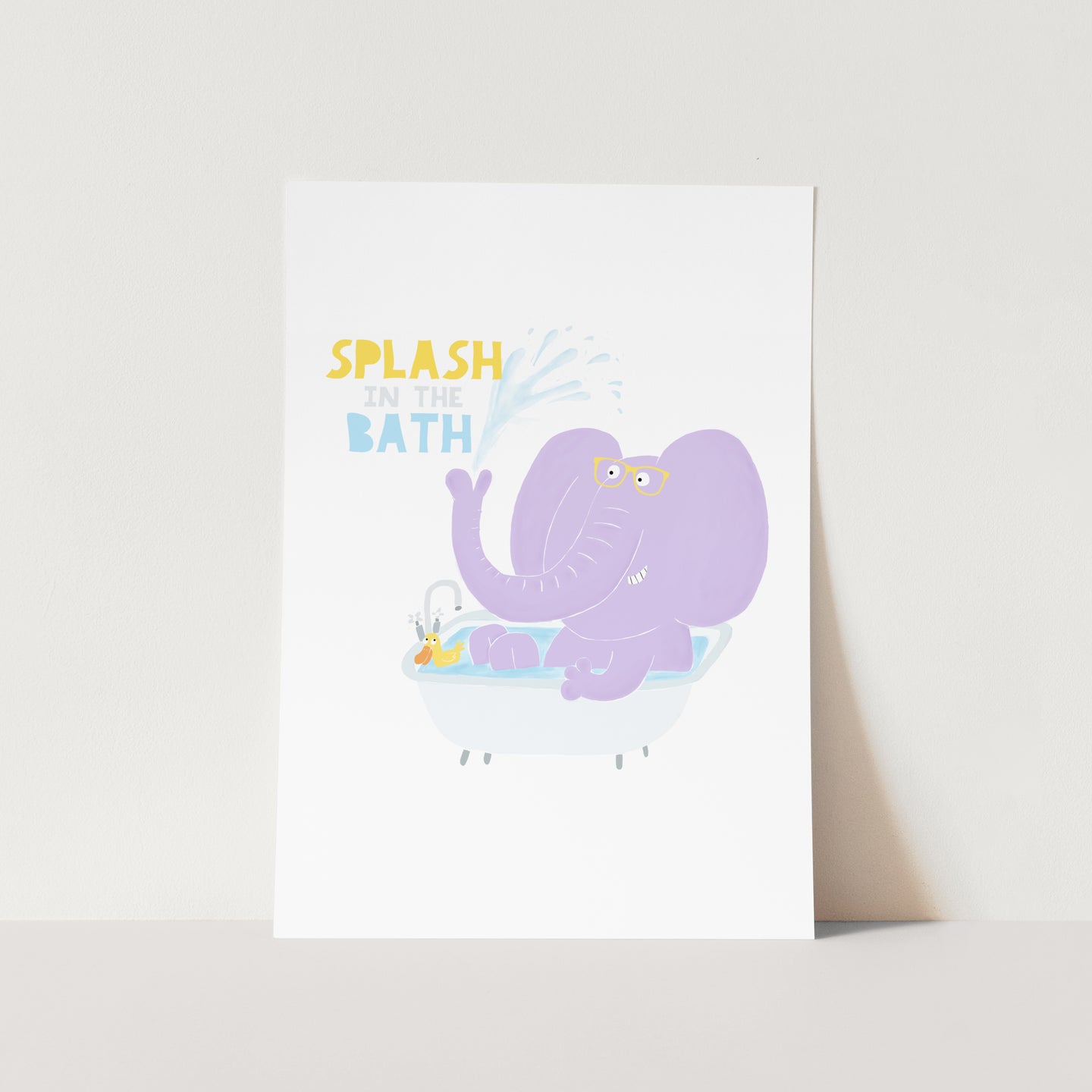 Splash In The Bath PFY Art Print