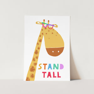 Stand Tall Kiddo PFY Art Print