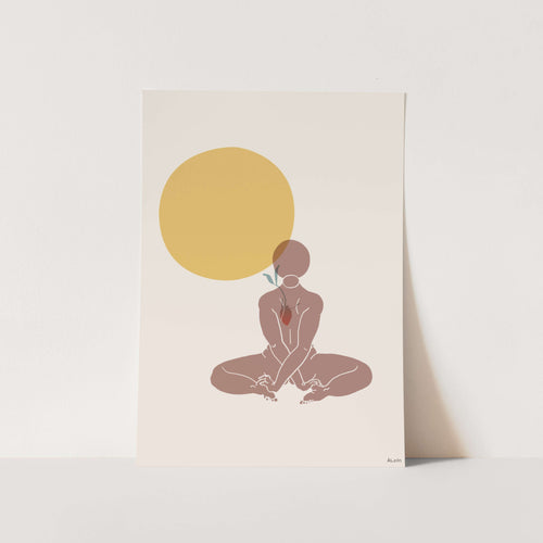 Sun Adoration PFY Art Print