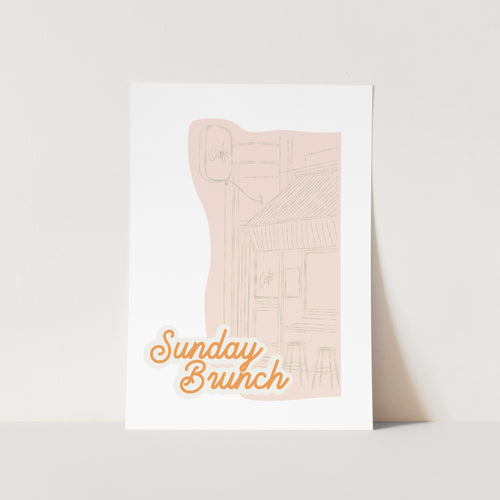 Sunday Brunch Art Print