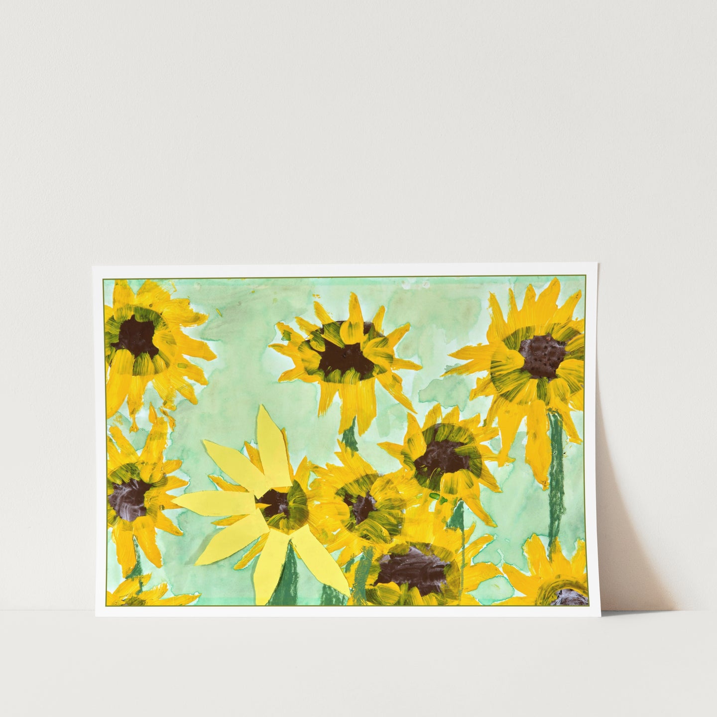 Sunflowers by Jam Art Print