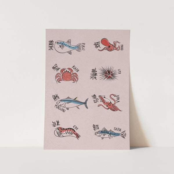 Sushi Final Art Print