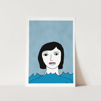 Swimmer PFY Art Print