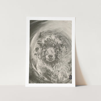Sxoli Sheep 02 Art Print