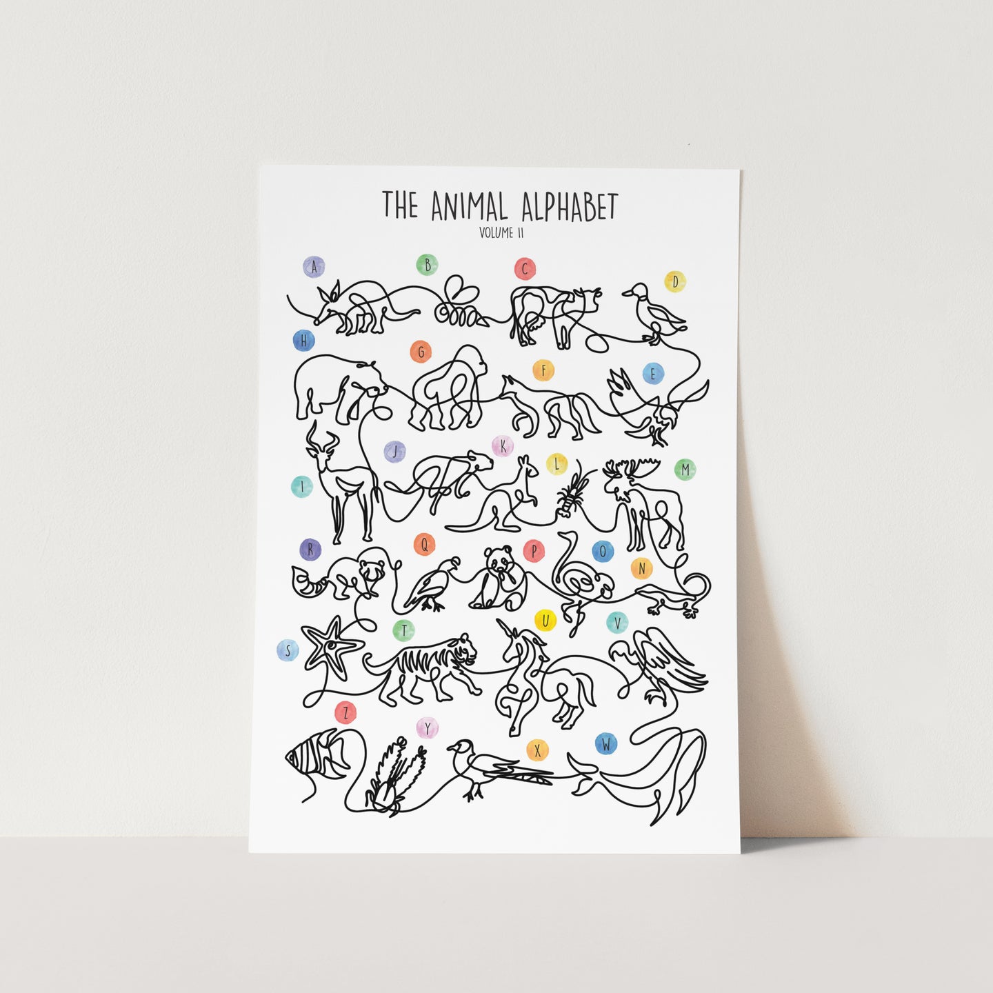 The Animal Alphabet Volume 2