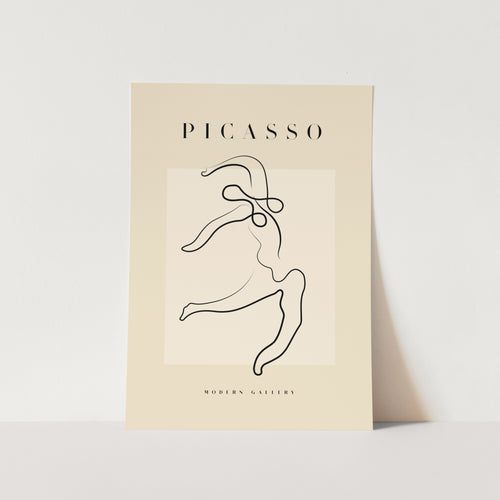 The Dancer By Picasso Art Print