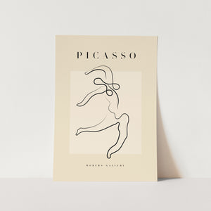 The Dancer By Picasso Art Print