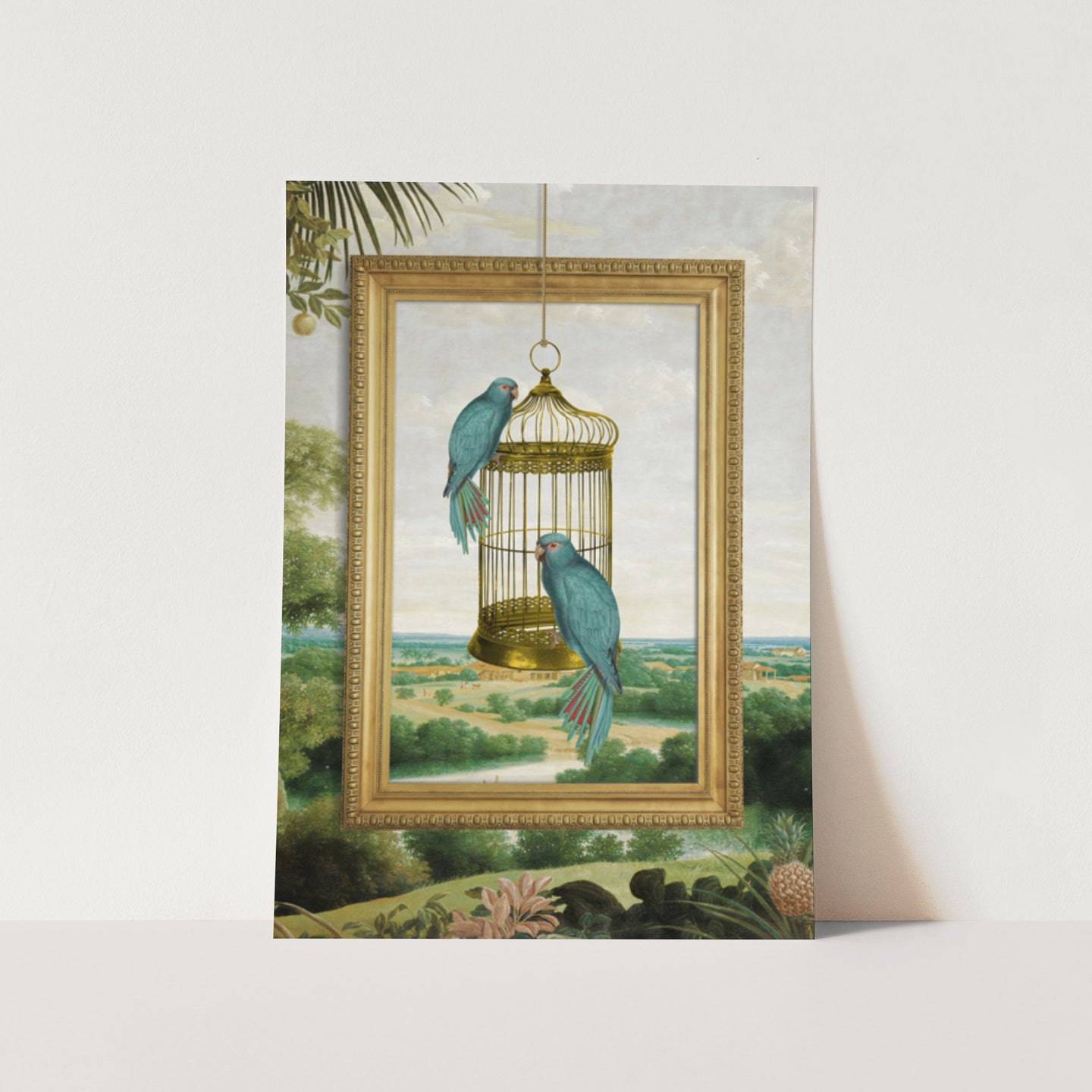 The Golden View PFY Art Print