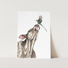 Load image into Gallery viewer, The Malachite and her Friend Art Print