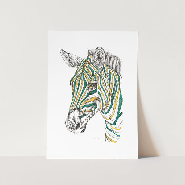 The Sun and the Grass Art Print