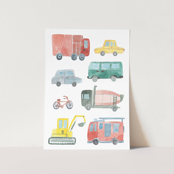 Transport Collection Art Print