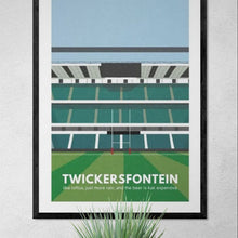 Load image into Gallery viewer, Twickersfontein Rugby Illustration Art Print
