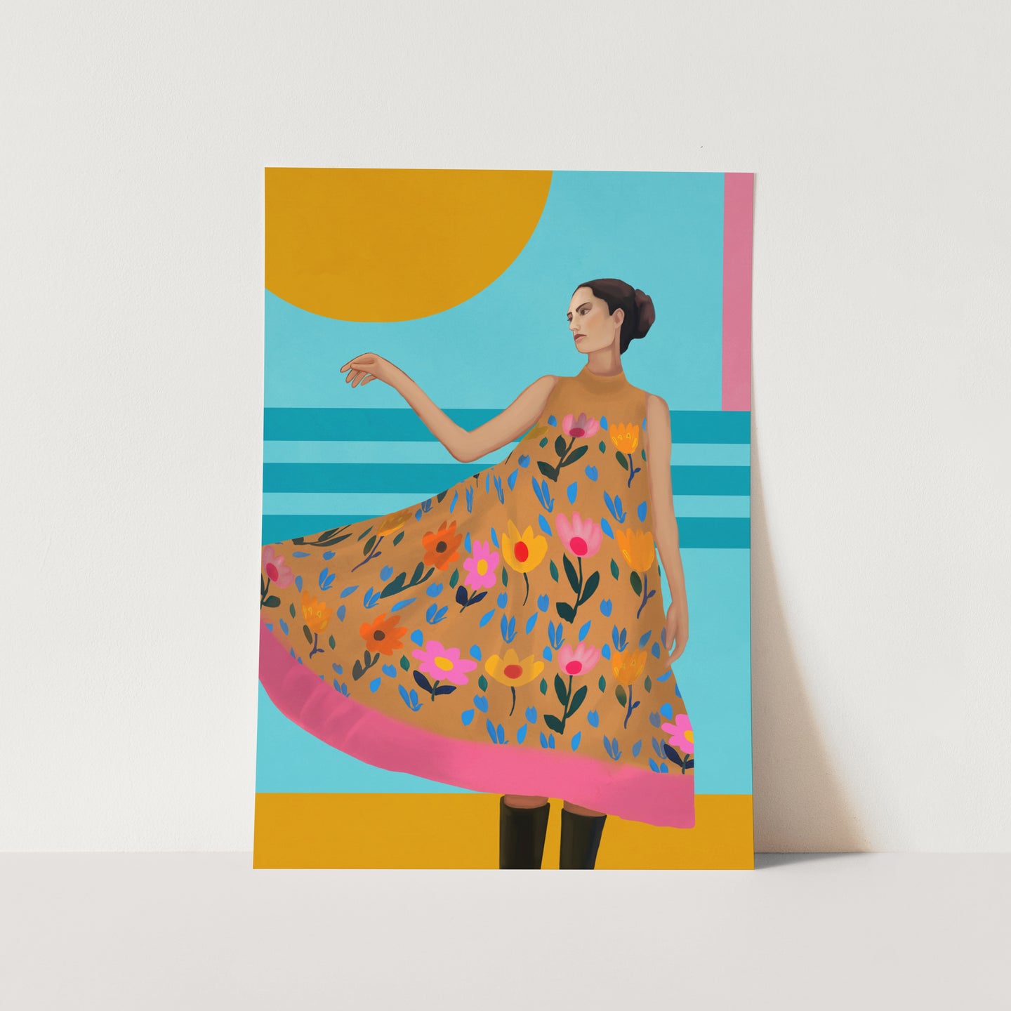 Under The Sun by Branka Art Print