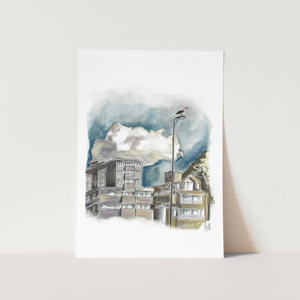 View From The Promenade Art Print