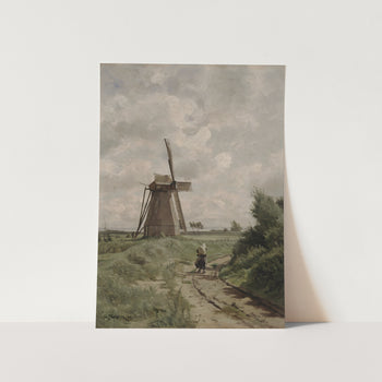 Vintage Country Scene Art Print