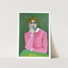 Load image into Gallery viewer, Vintage Lady in Pink PFY Art Print