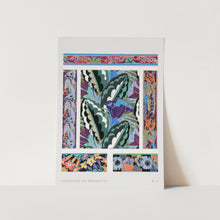 Load image into Gallery viewer, Vintage Geometric Floral Motifs - Variations 4 Art Print