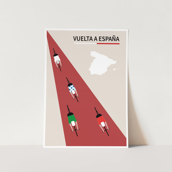 Vuelta a Espana PFY Art Print