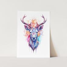 Load image into Gallery viewer, Watercolour Stag #2 Art Print
