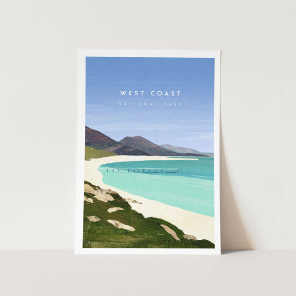West Coast National Park by Henry Rivers Art Print