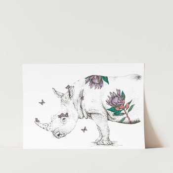 Where Butterflies Rest Art Print