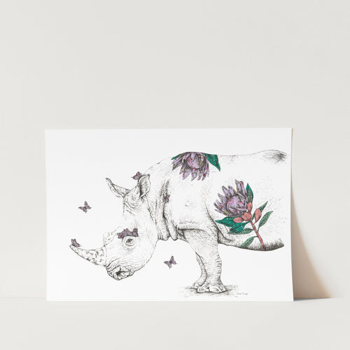 Where Butterflies Rest Art Print