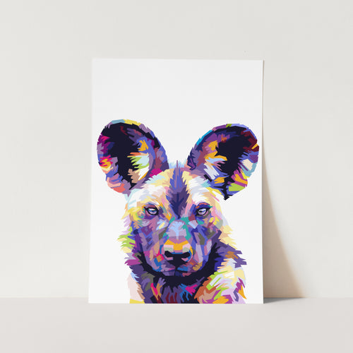 Wild Dog 2 Art Print