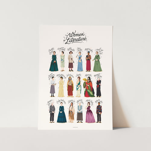 Women of Literature PFY Art Print