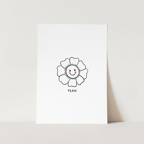 Yeah Art Print
