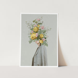 Yellow Bouquet PFY Art Print