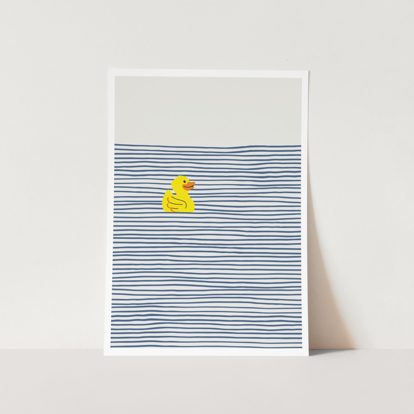 Yellow Rubber Duck PFY Art Print